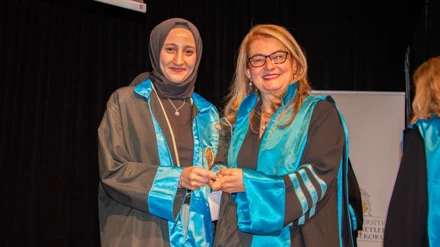 Selçuk Üniversitesi Sağlık Hizmetleri MYO’da mezuniyet sevinci